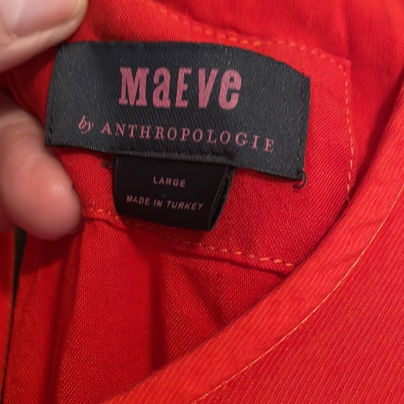 Anthropologie Maeve tiered maxi dress large,  LAST DAY!! - Picture 4 of 7